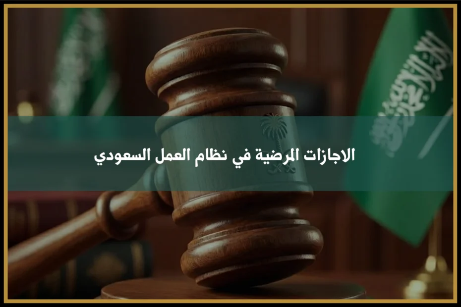 الاجازات المرضية في نظام العمل السعودي وحقوق العامل عند المرض والتقارير الطبية المعتمدة